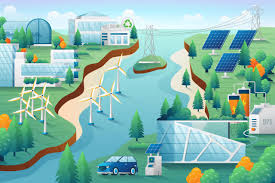 Illustration : énergies renouvelables et bâtiments bas carbone